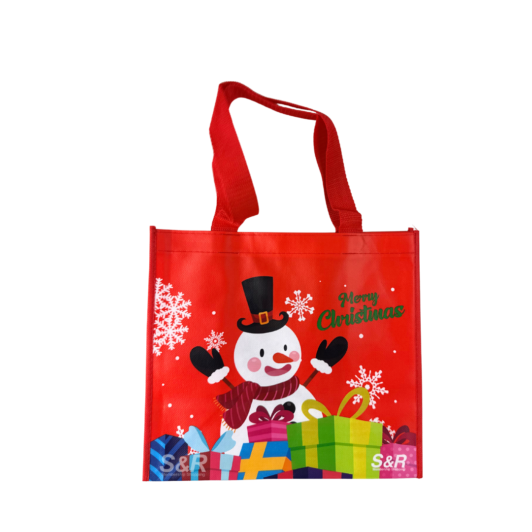 S&R Christmas Ecobag Small Red